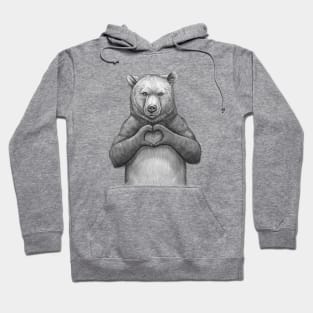 Bear with love Hoodie